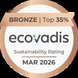 Insignia EcoVadis, Medalla de Bronce, Top 35%